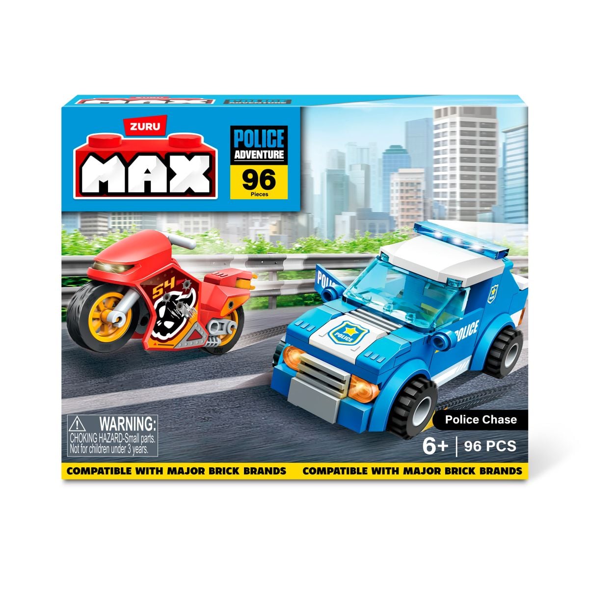 Set 125 Bloques Max Estacion De Policia
