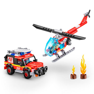 Set 265 Bloques Max Estacion De Bomberos