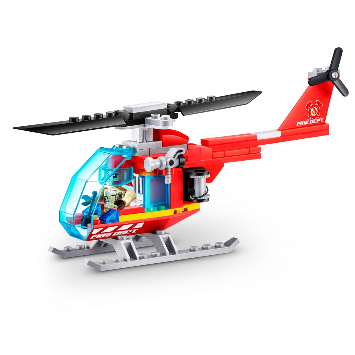 Set 265 Bloques Max Estacion De Bomberos