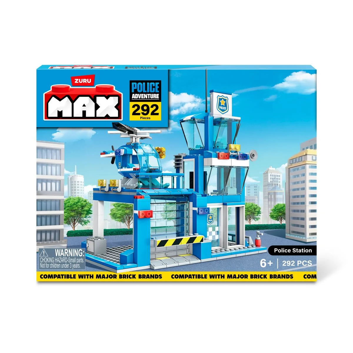 Set 292 Bloques Max Estacion De Policia