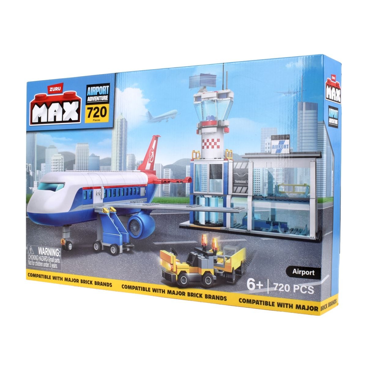 Set de Construcción Max Aeropuerto - 720 Bloques
