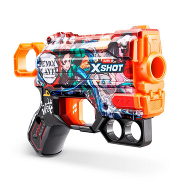 Lanza Dardos Menace Skins Demon Slayer Con 8 Dardos X-Shot