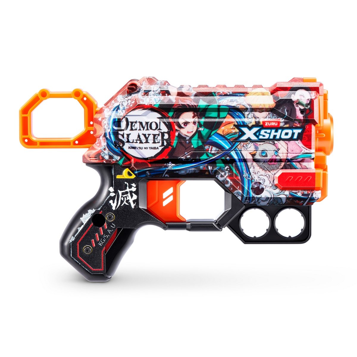 Lanza Dardos Menace Skins Demon Slayer Con 8 Dardos X-Shot