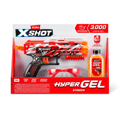 Lanzador De Bolitas De Gel X-Shot Pistol Hydrogel Con 3000 Bolitas