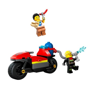 Moto De Rescate De Bomberos Lego City