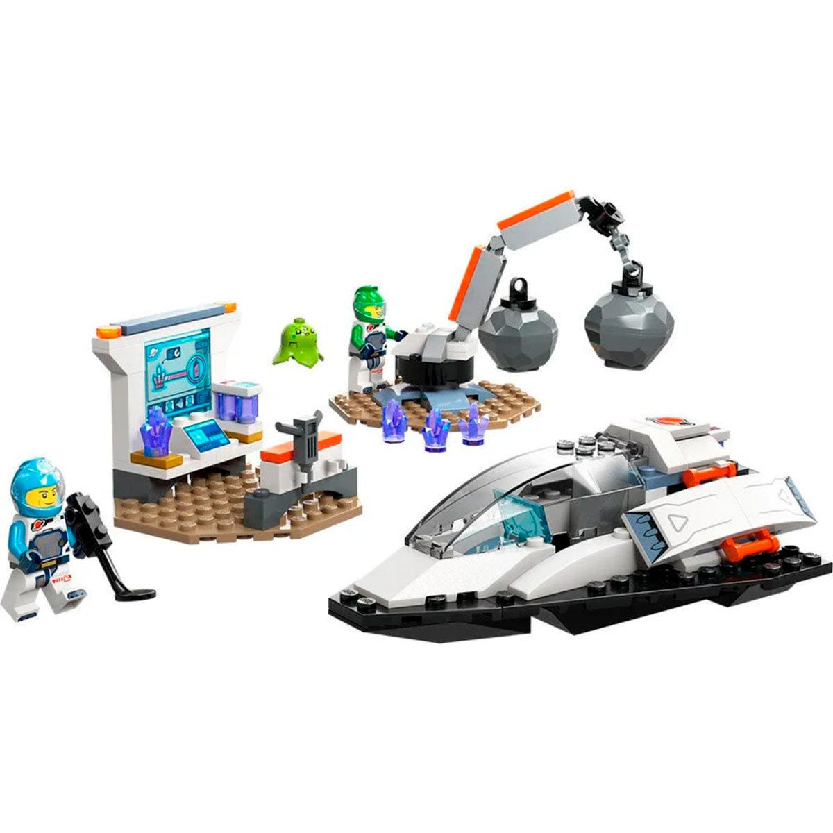 Nave Espacial Y Descubrimiento Del Asteroide Lego City