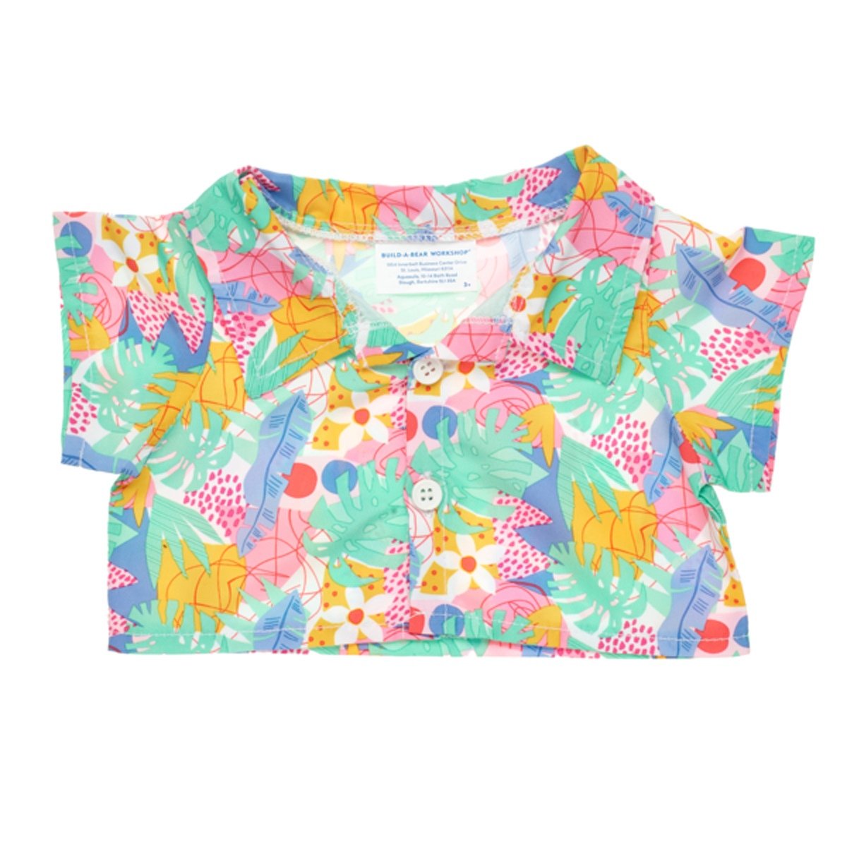 Camisa Tropical  Build-A-Bear