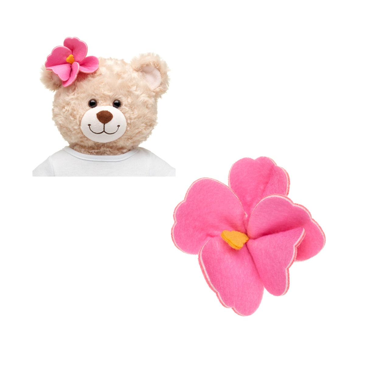 Moño Ibisco Rosado Build-a-bear