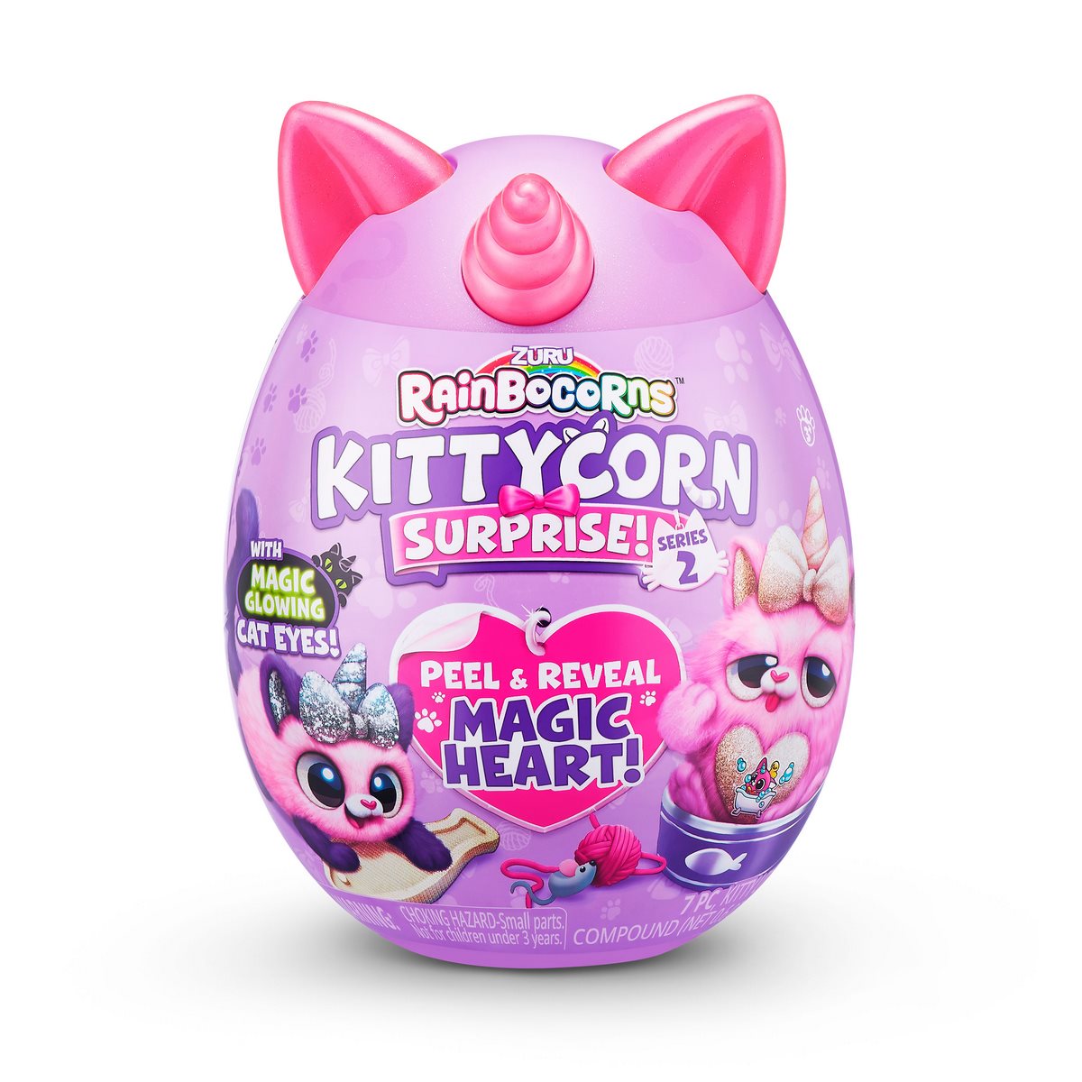 Huevo Sorpresa Kittycorn Rainbocorns - Rosado