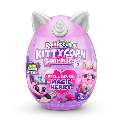 Huevo Sorpresa Kittycorn Rainbocorns - Plateado