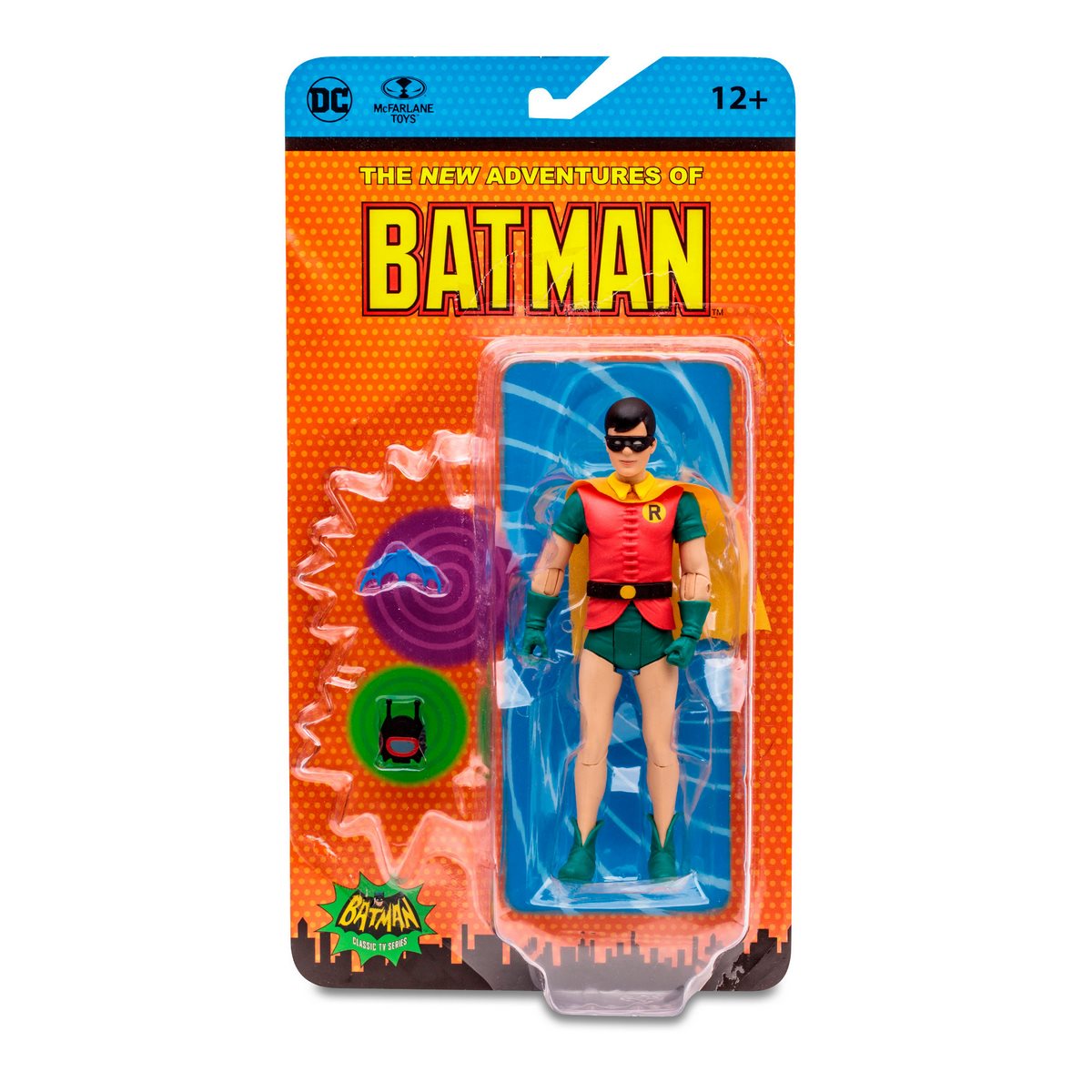 Figura Dc Retro Batman 66 Mc Farlane - Robin