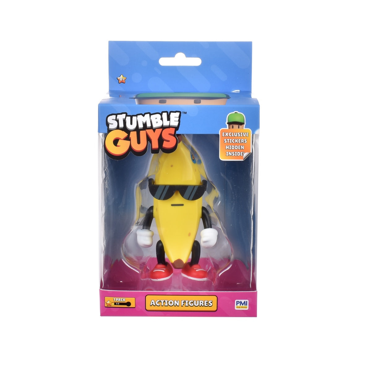 Figura Con Accesorios Stumble Guys - Banana Guy