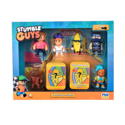 Pack 8 Figuras 5 Cms Stumble Guys - Banana Guy