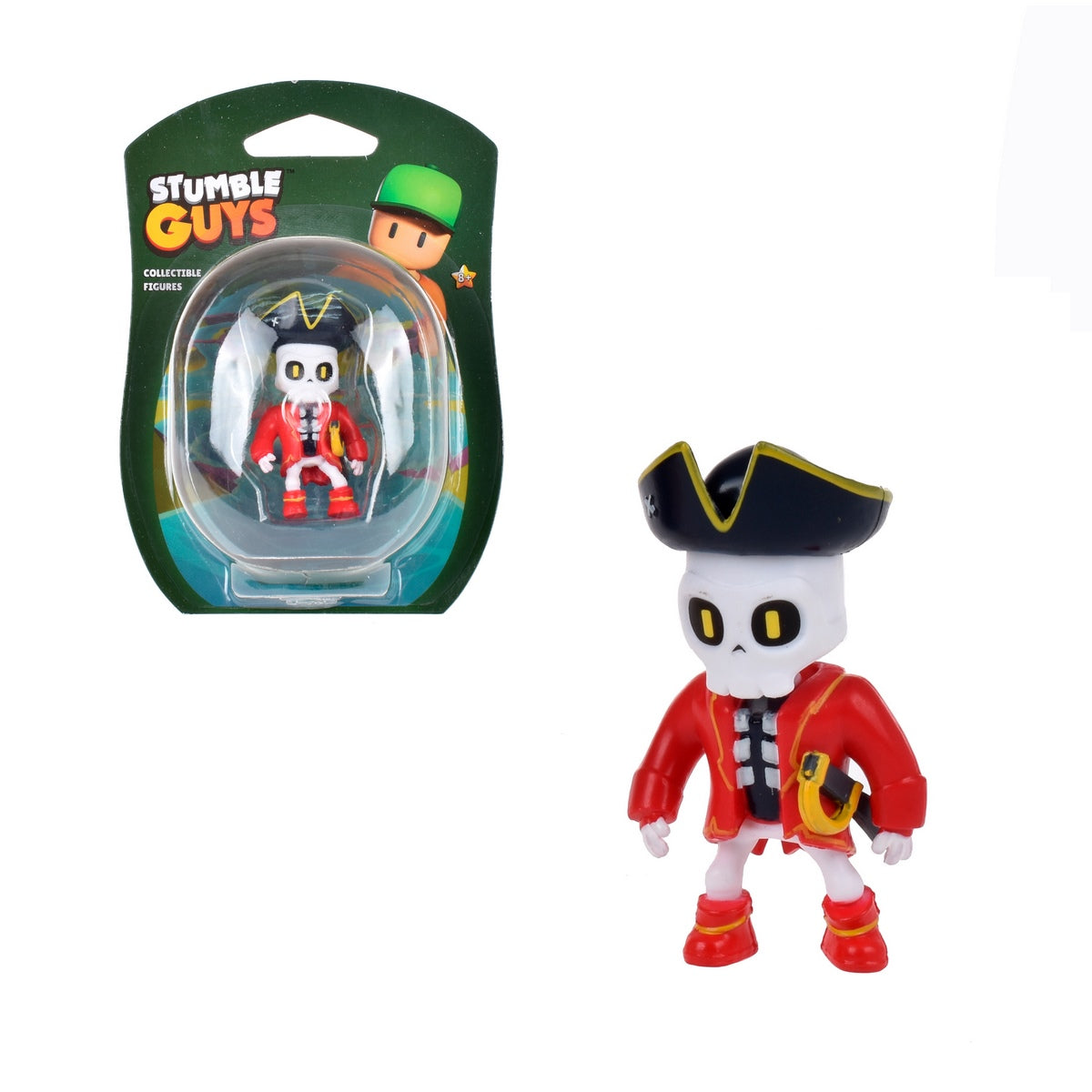 Figura 5 Cms Stumble Guys - Capt Noheart Categoría: Figuras coleccionables Tipo producto:  Figuras de acción