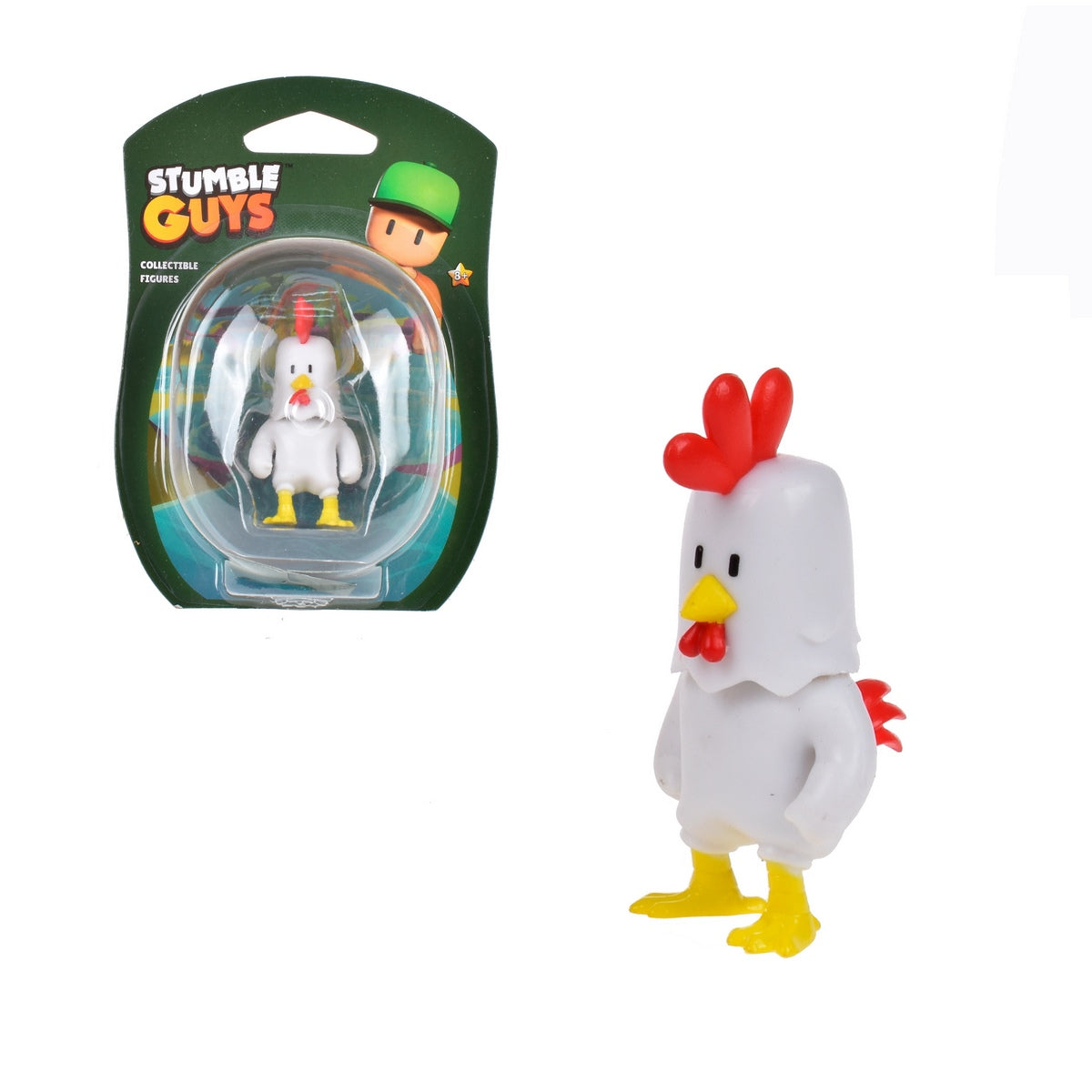 Figura 5 Cms Stumble Guys - Chicken Categoría: Figuras coleccionables Tipo producto:  Figuras de acción