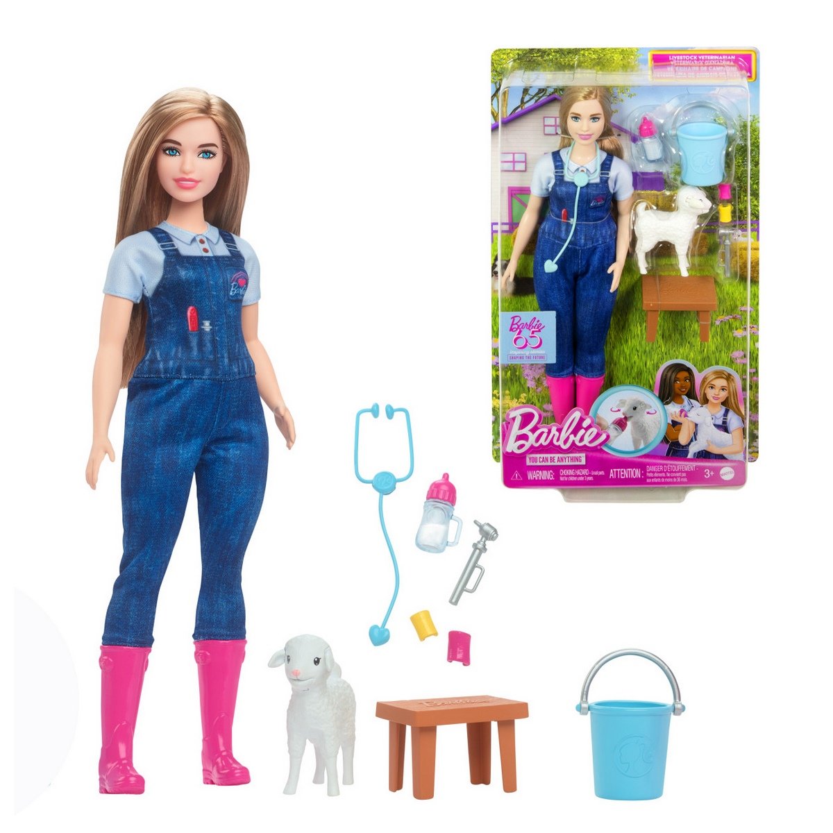 Barbie Profesiones Muñeca Set De Lujo - Veterinaria