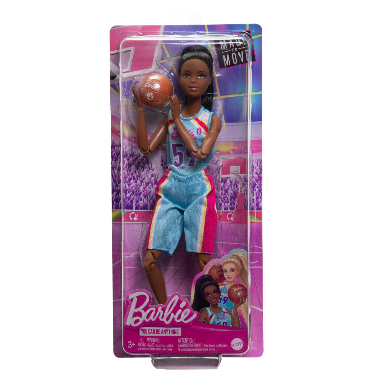 Barbie Profesiones Muñeca Deportistas - Basquetbol