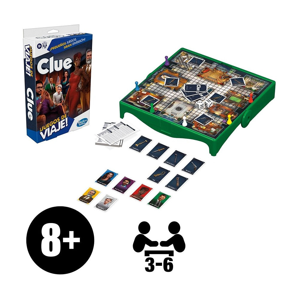 Nuevo Juegos De Viaje - Clue