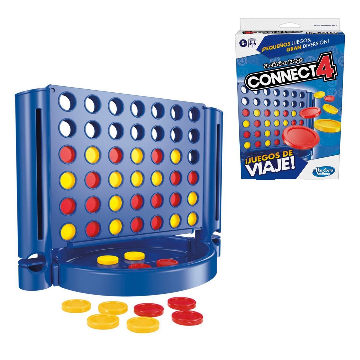 Nuevo Juegos De Viaje - Conecta 4