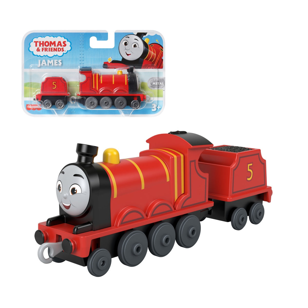 Thomas & Friends Trenes Grandes Matalicos - James