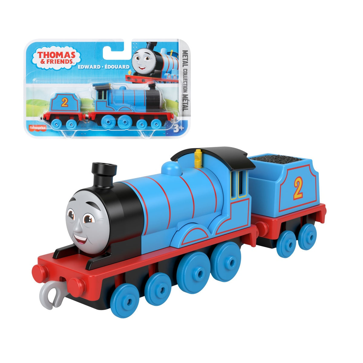 Thomas & Friends Trenes Grandes Matalicos - Edward/Edouard