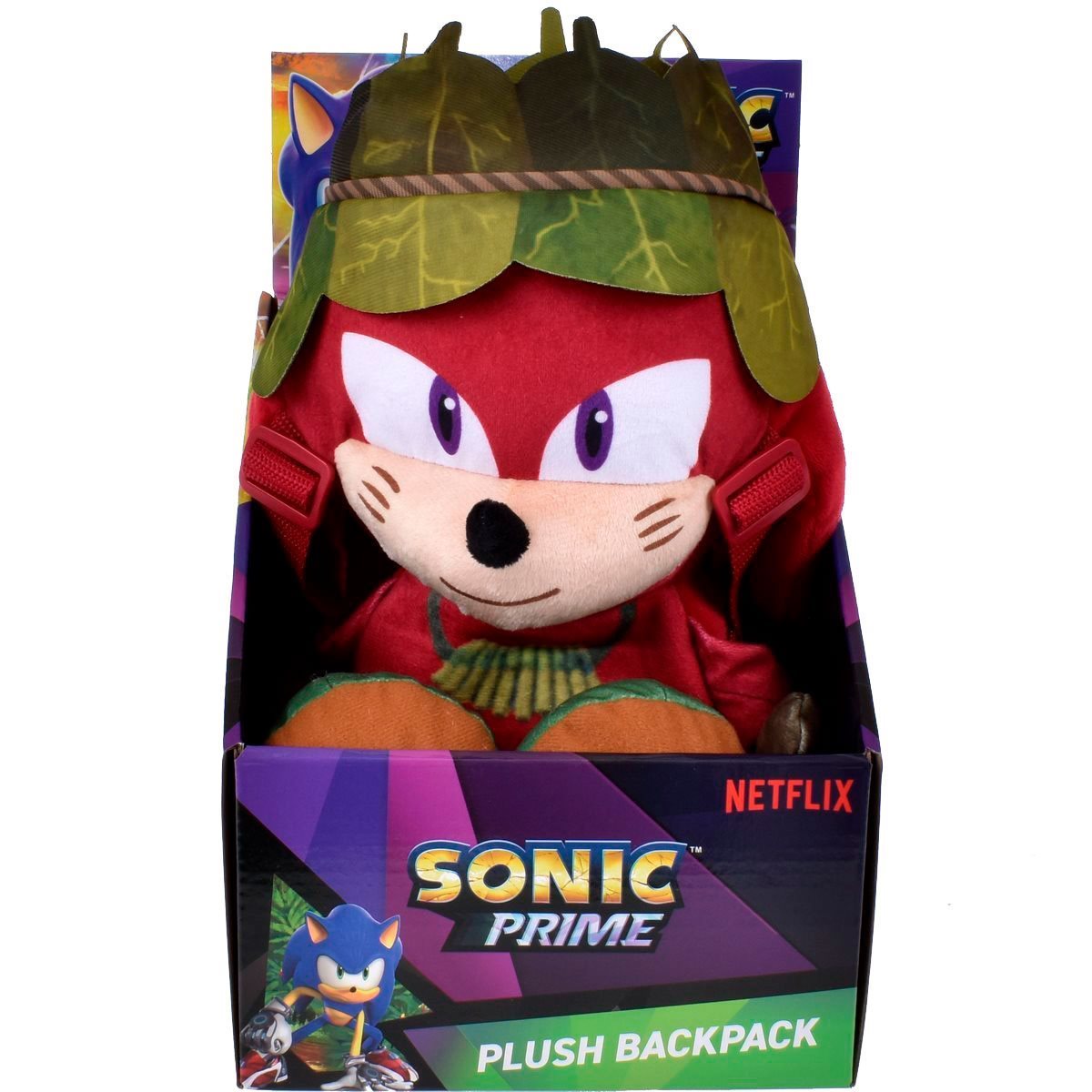 Peluche Mochila Sonic De 30 Cms - Knuckles