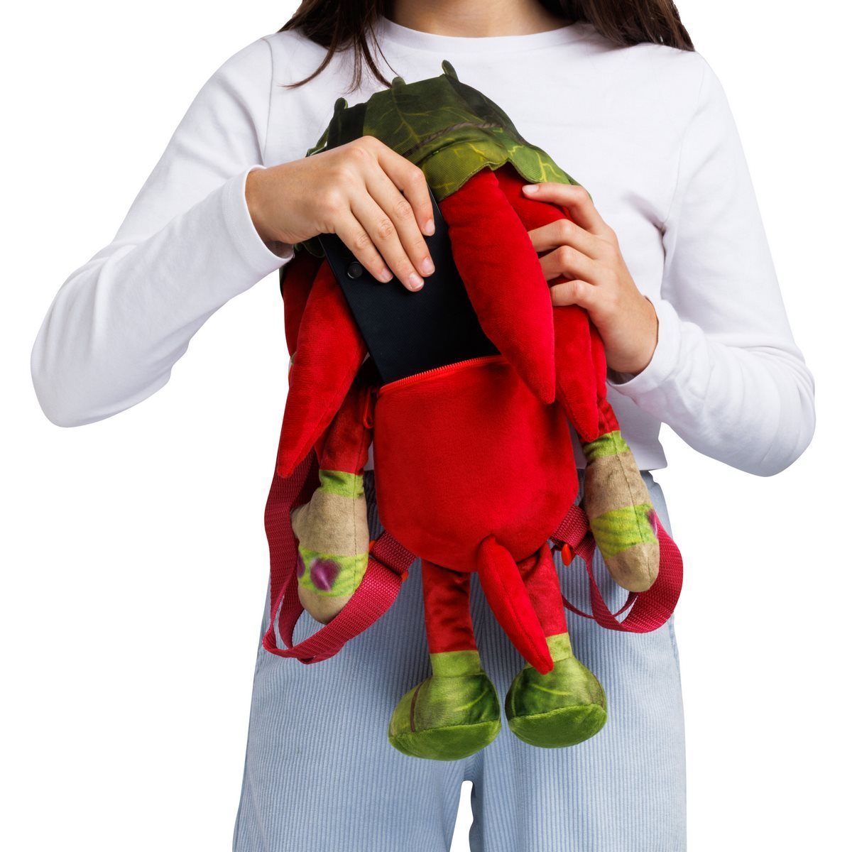 Peluche Mochila Sonic De 30 Cms - Knuckles