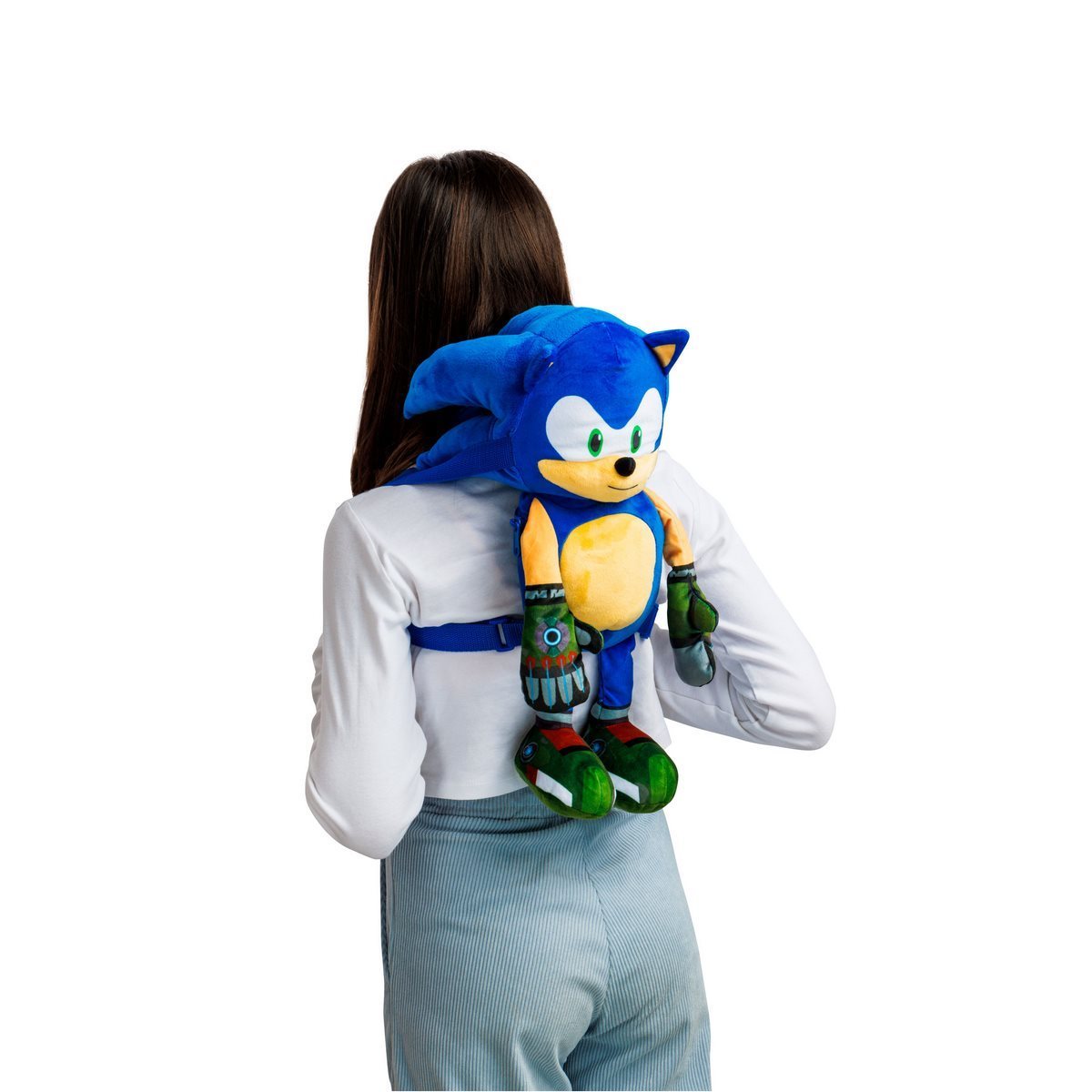 Peluche Mochila Sonic De 30 Cms - Sonic