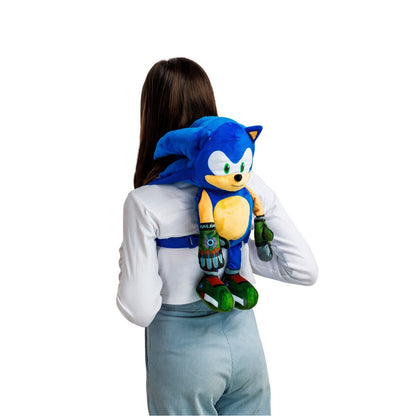 Peluche Mochila Sonic De 30 Cms - Sonic