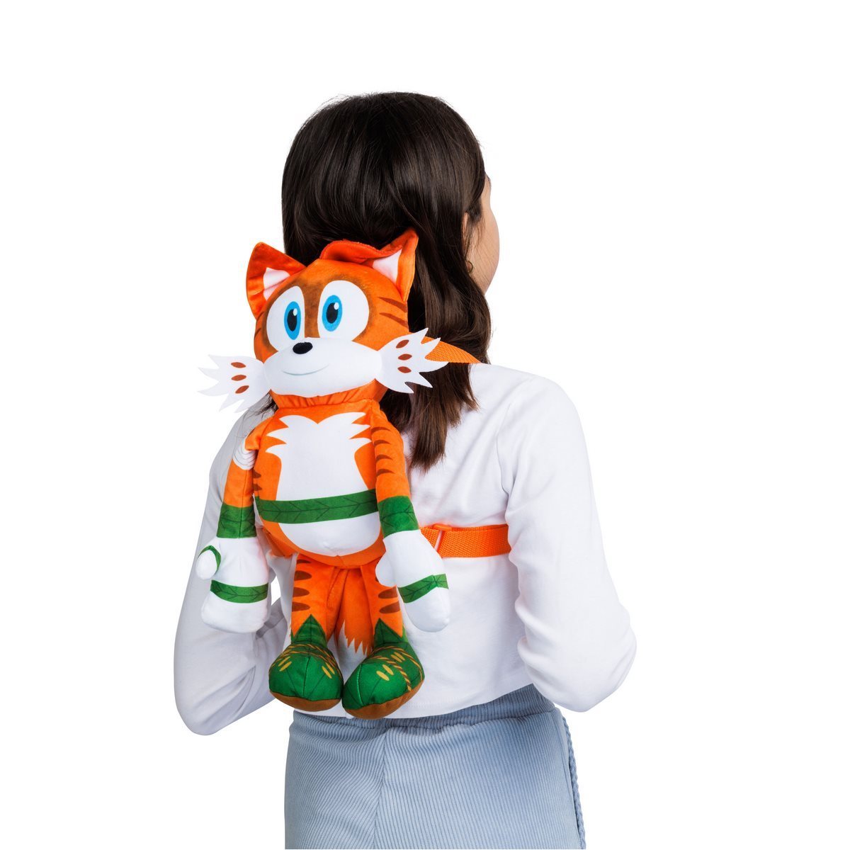 Peluche Mochila Sonic De 30 Cms - Tails