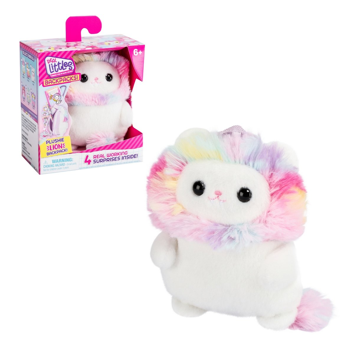 Mochila Peluche Con Accesorios Real Littles - León