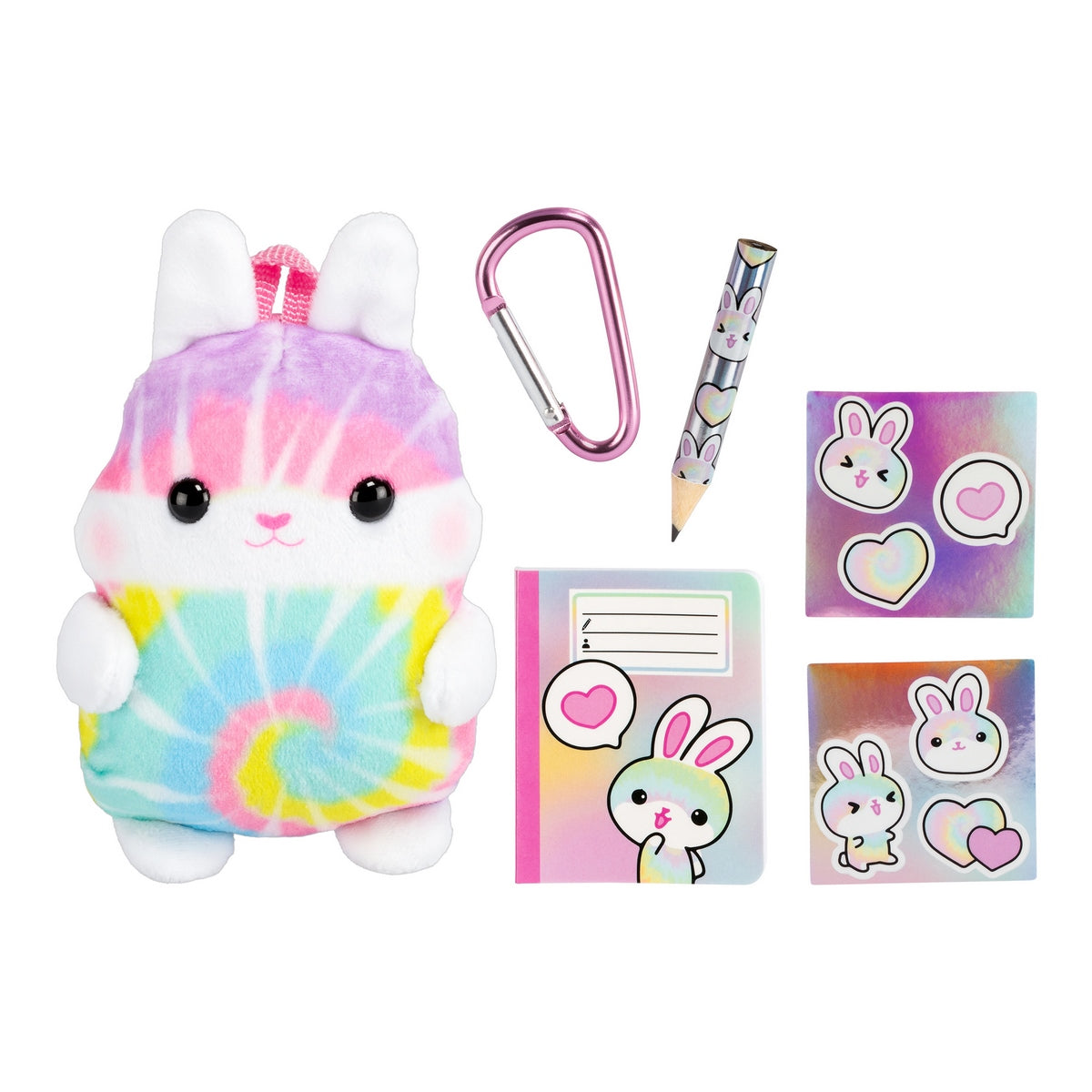 Mochila Peluche Con Accesorios Real Littles - Rabbit