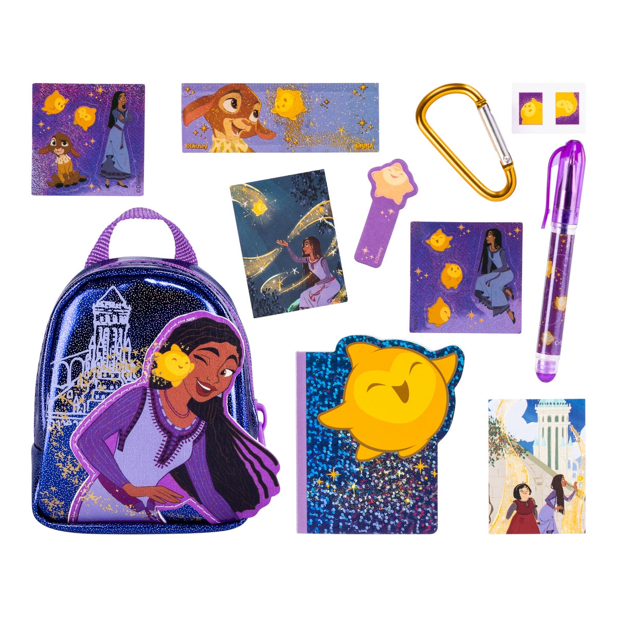 Mochila Disney Con Accesorios Real Littles - Wish