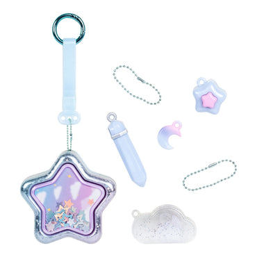 Llavero Metalico Con Accesorios Real Littles - Estrella