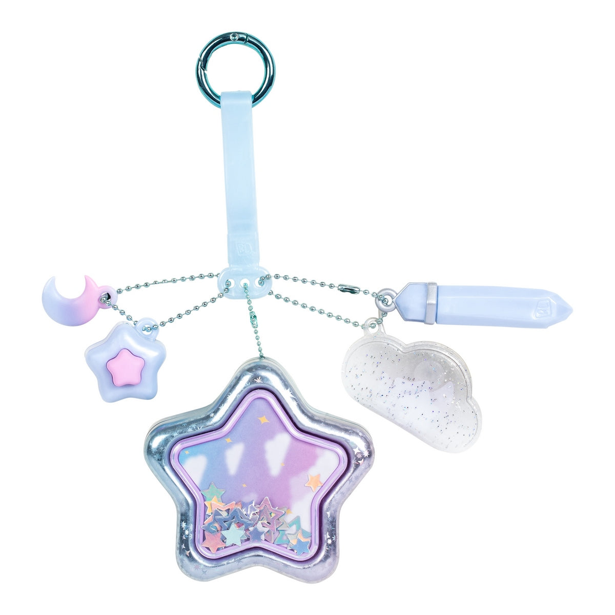 Llavero Metalico Con Accesorios Real Littles - Estrella