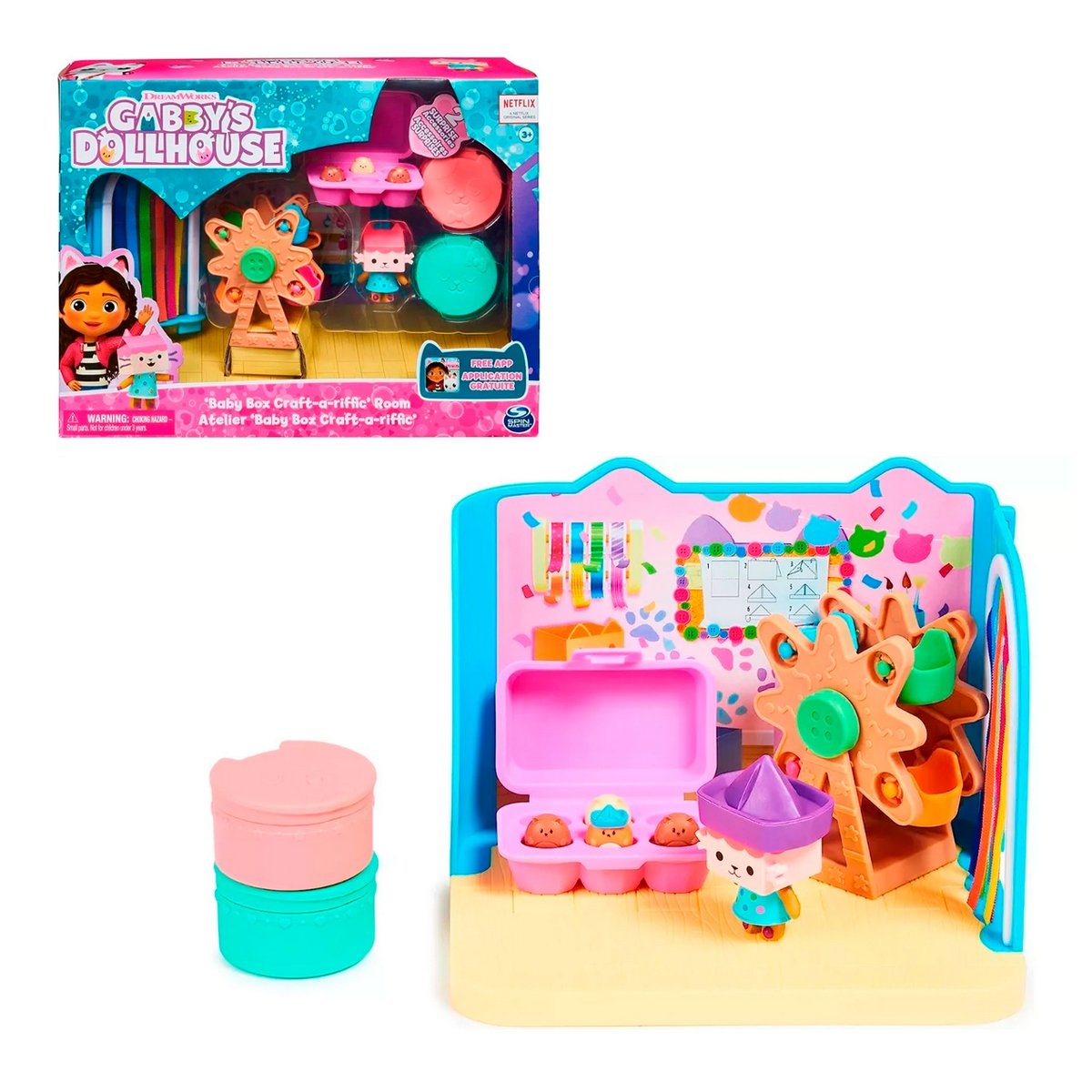 Gabby Set Habitaciones Tematicas - Sala De  Baby Box Craft-A-Riffic