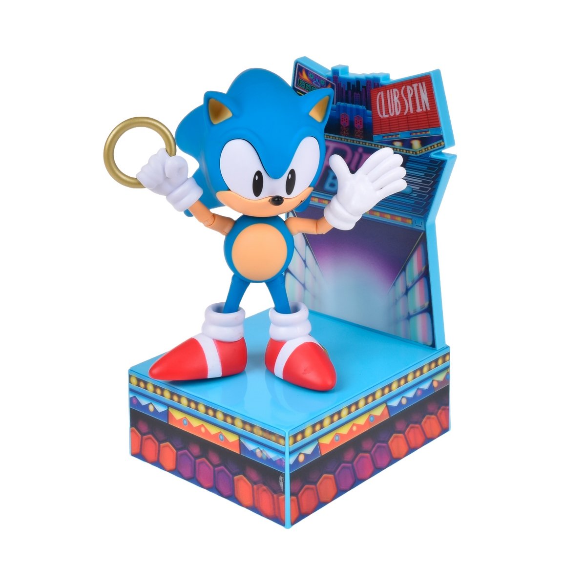 Figura Sonic Coleccionable De 15 Cm Articulada