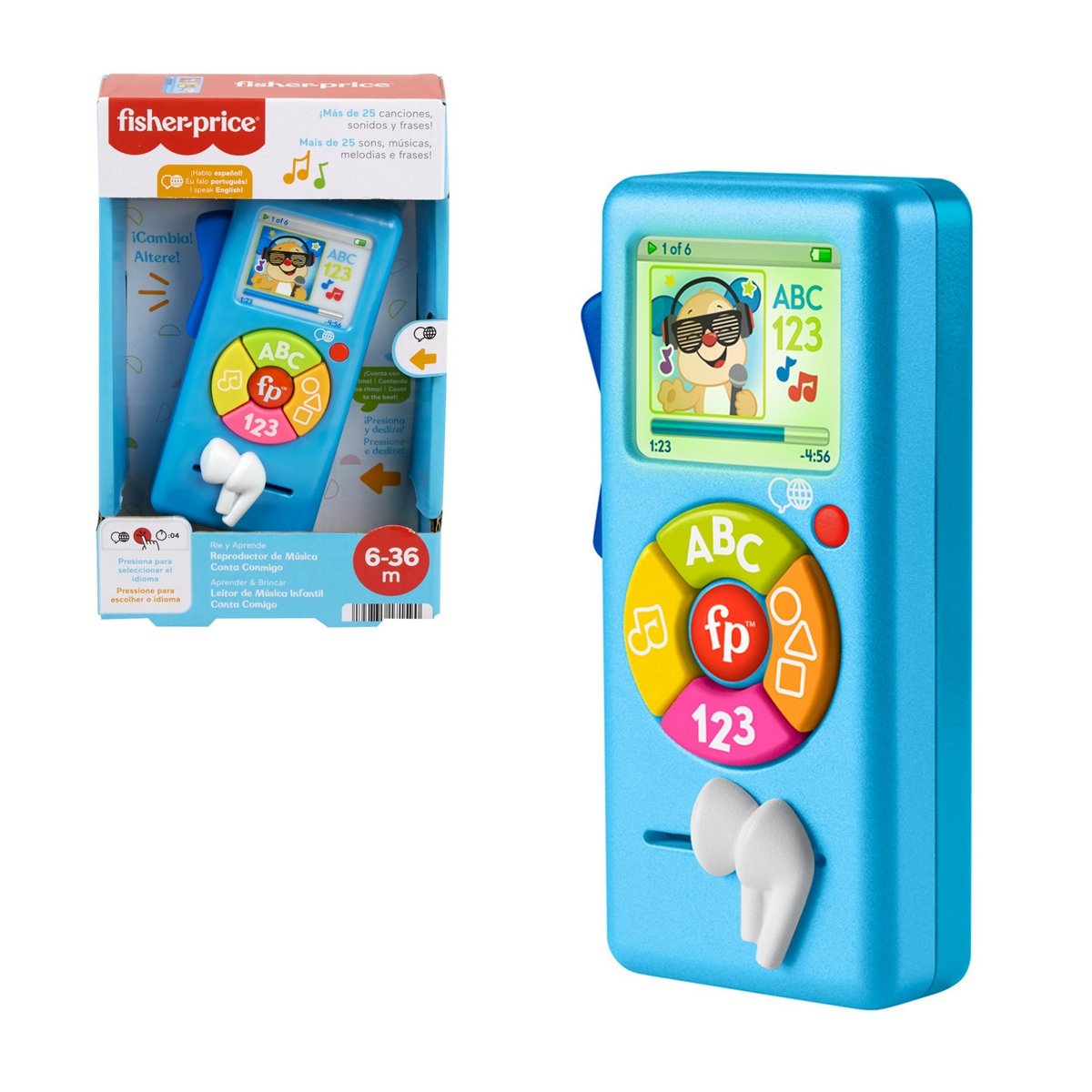 Fisher-Price Reproductor Música Canta