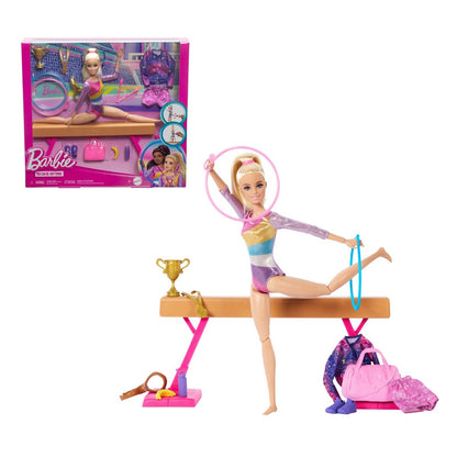 Barbie Profesiones Gimnasta Cabell Rubio
