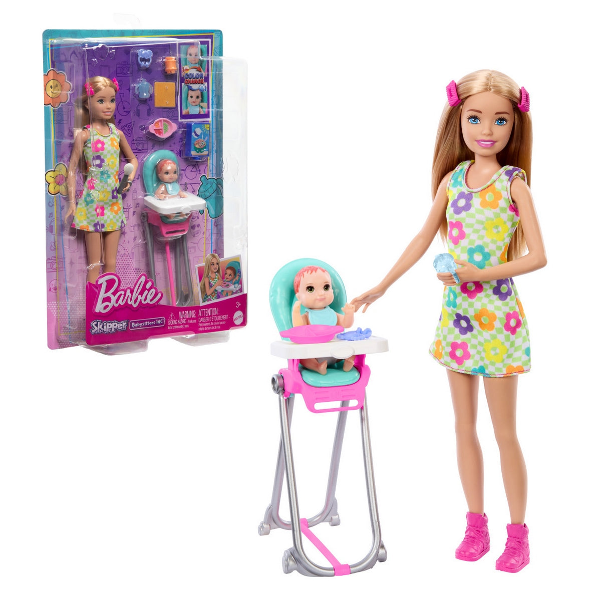 Barbie Skipper Hora Desayuno Con BebÃ©