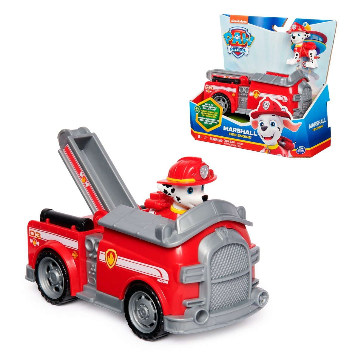 Paw Patrol Vehiculos Sostenibles - Marshall