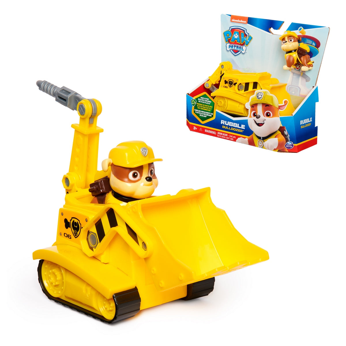 Paw Patrol Vehiculos Sostenibles - Rubble