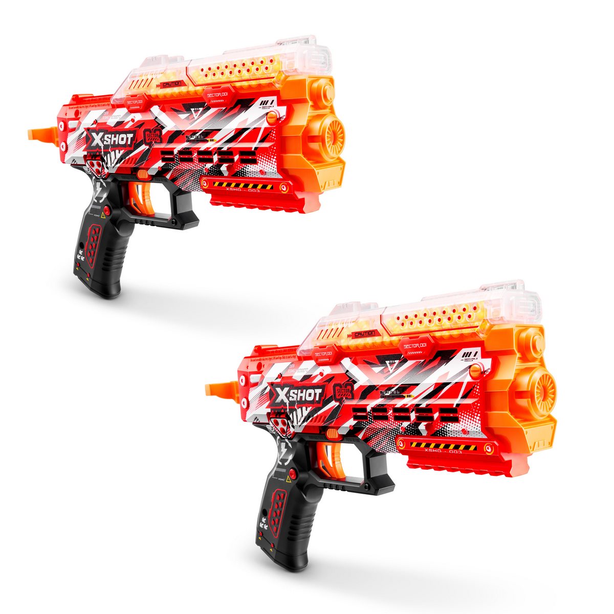 Pack 2 Lanzadores De Bolitas De Gel X-Shot Pistol Hidrogel Con 6000 Bolitas