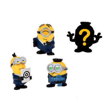 Pack 4 Figuras De 3 A 5 Cms Minions Mi Villano Favorito - Avl Squad