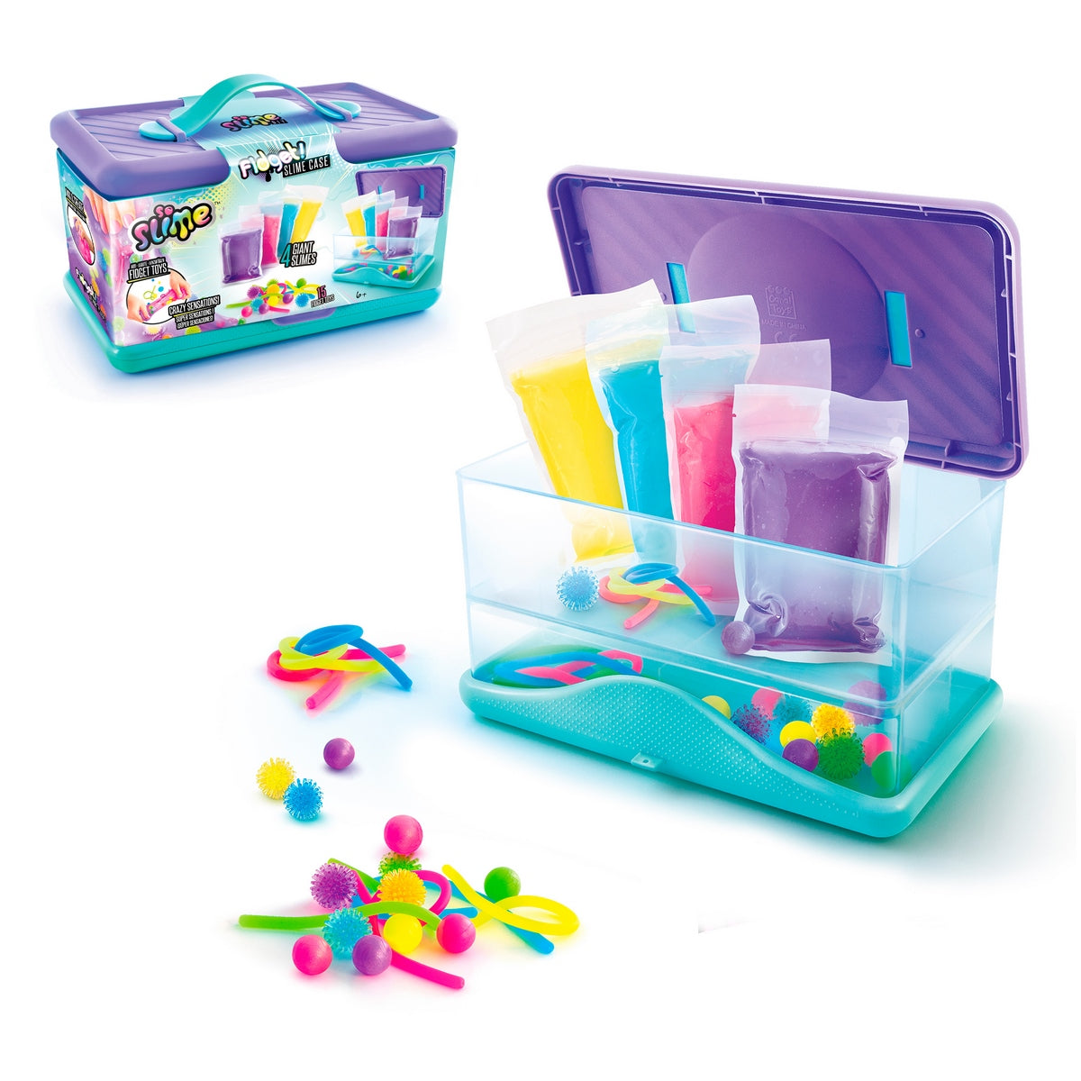 Maletín Para Hacer Slime Categoría: Masas Tipo producto:  Arcilla y pasta para modelar