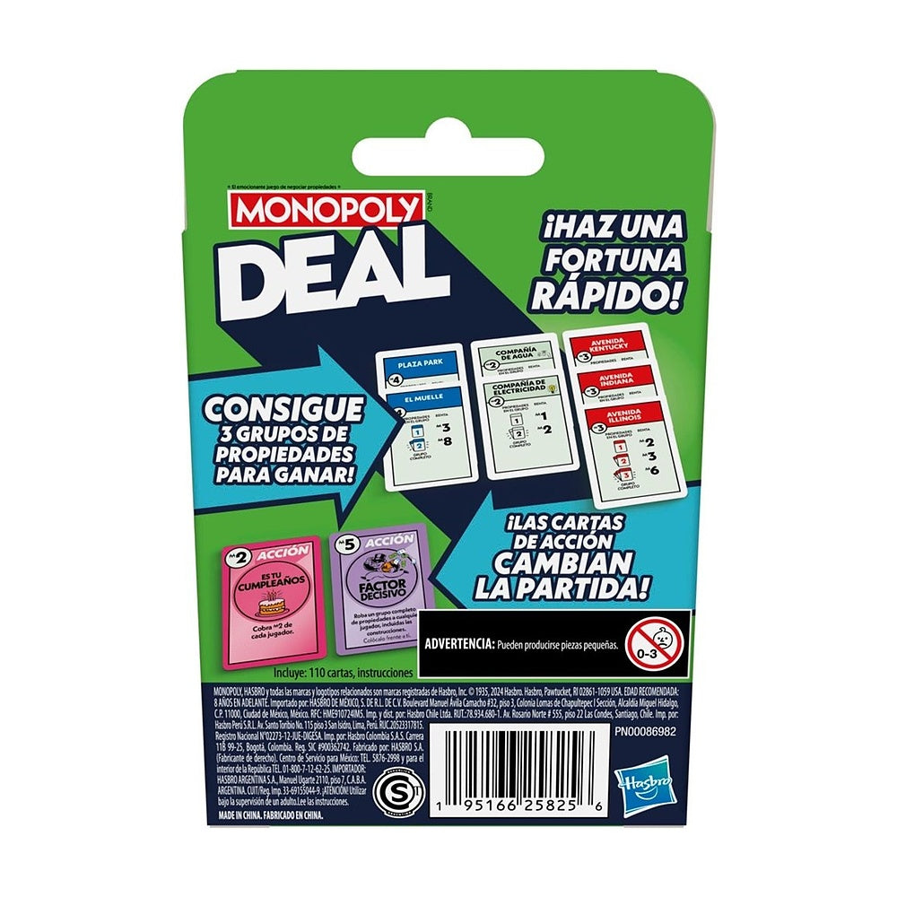 Juego De Mesa Monopoly Deal