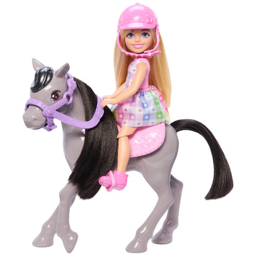 Barbie Set De Juego Chelsea Paseo En Pony