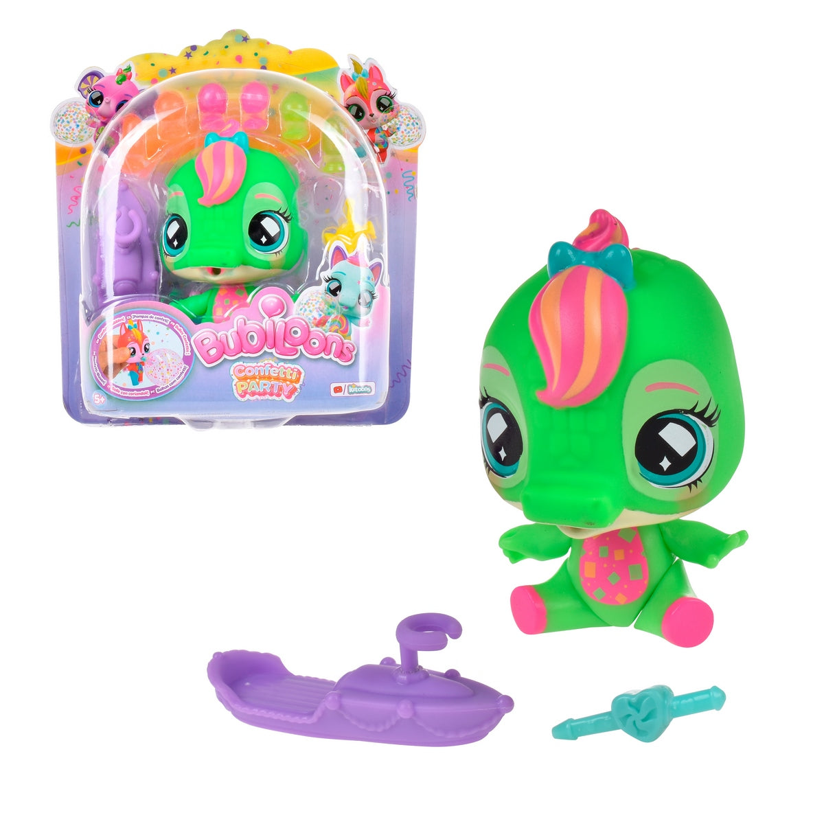 Figura Bubiloons Con Globos Y Accesorios - Rex