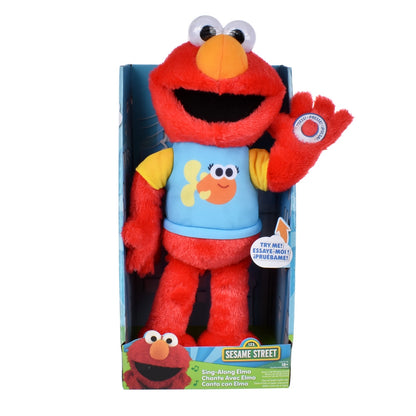 Peluche Musical 33 Cm Plaza Sesamo - Canta Con Elmo