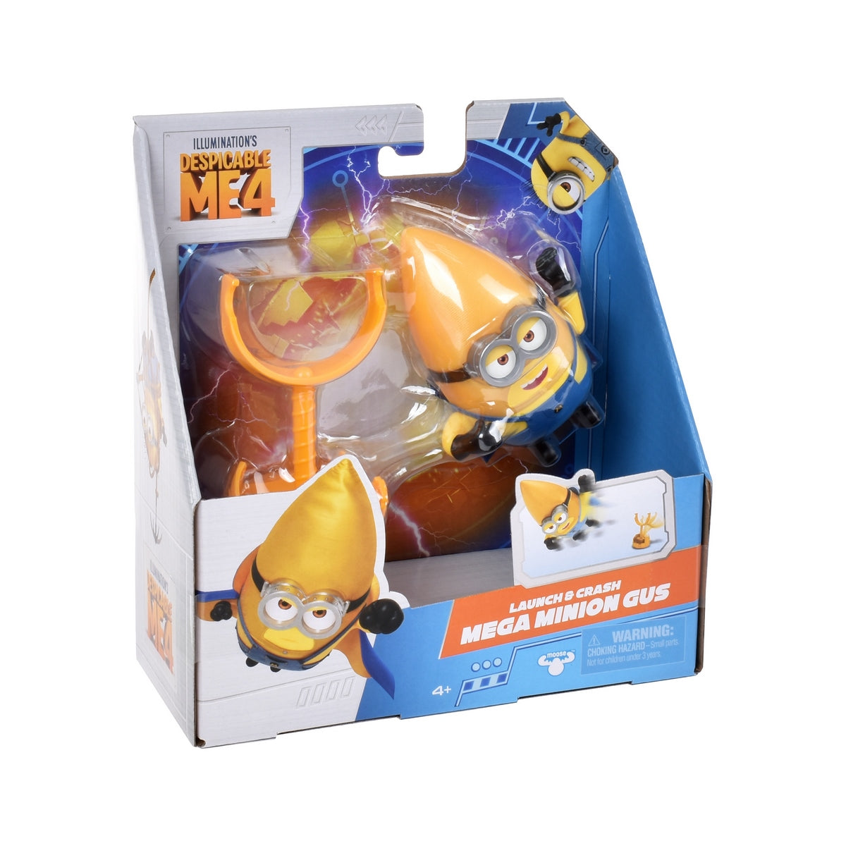 Figura 10 Cms Con Accesorio Minions Mi Villano Favorito - Mega Minion Gus